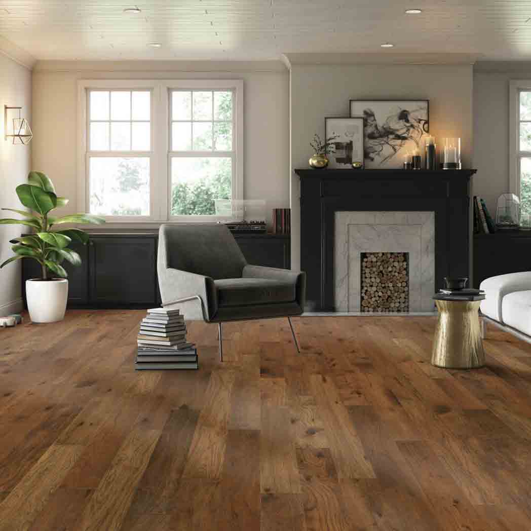 Hartco Engineered Hardwood Coastal Highway Hickory Savor Summer ESB7-H11W room