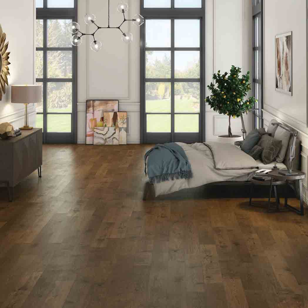 Hartco Engineered Hardwood Coastal Highway White Oak Evening Star ESB7-K50W room