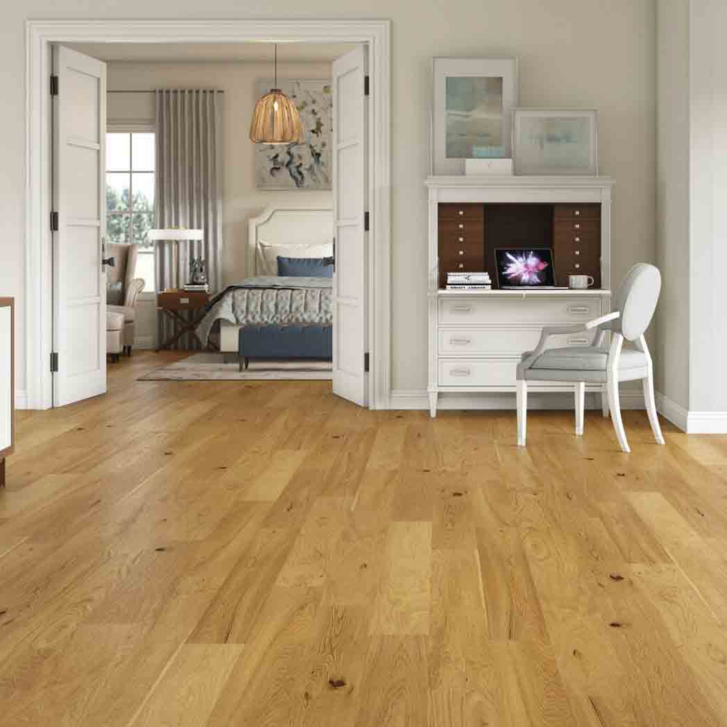 Hartco Engineered Hardwood Coastal Highway White Oak Natural ESB7-K20W room