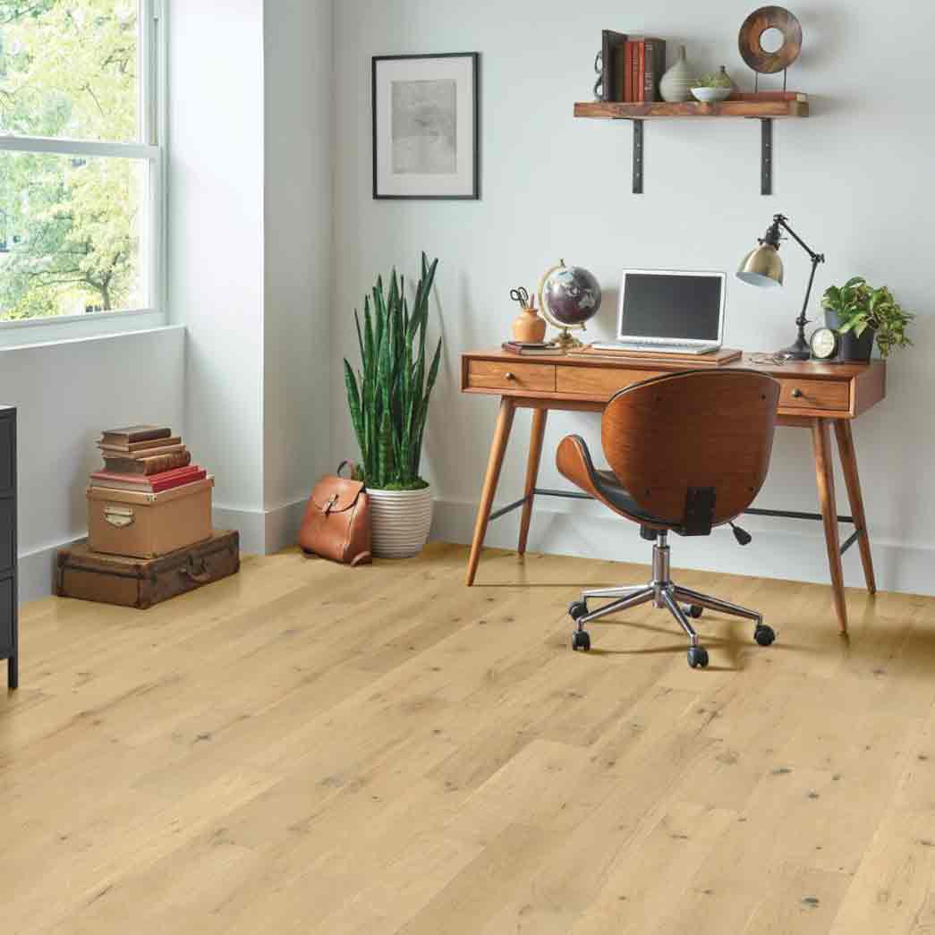 Hartco Engineered Hardwood Timberbrushed Bronze Seaside Perfect HAREKTB53L01W room