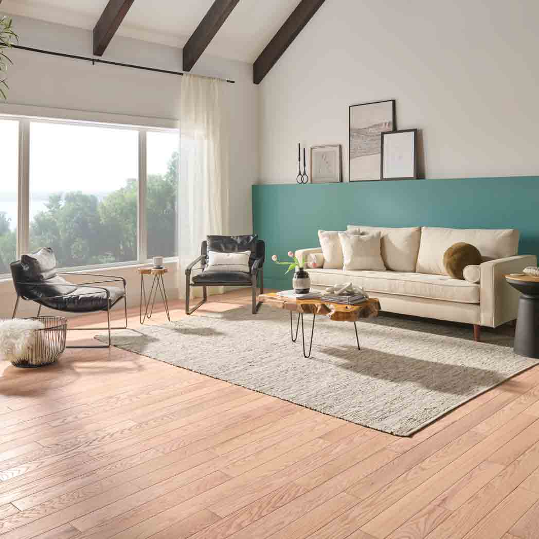 Hartco Solid Hardwood Sensory Forest Chic Sense SKSF49L02X room