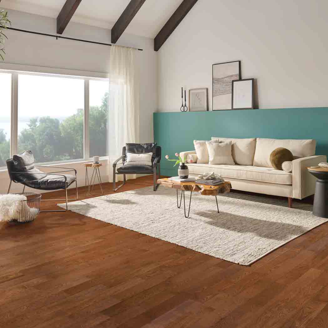 Hartco Solid Hardwood Sensory Forest Illusion Landscape SKSF49L22X room