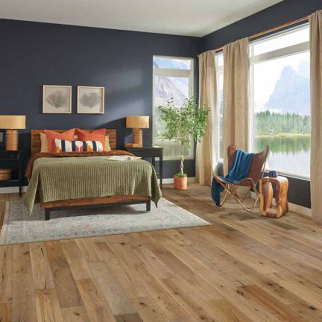 Hartco White Oak Engineered Hardwood Dutton Pass Taupe Brown HAREKNR63L07W room