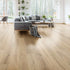 Xulon Westview-Harvest 9/16" European White Oak 3mm Veneer Wirebrushed 7.5" Engineered Hardwood Flooring-Room Scene