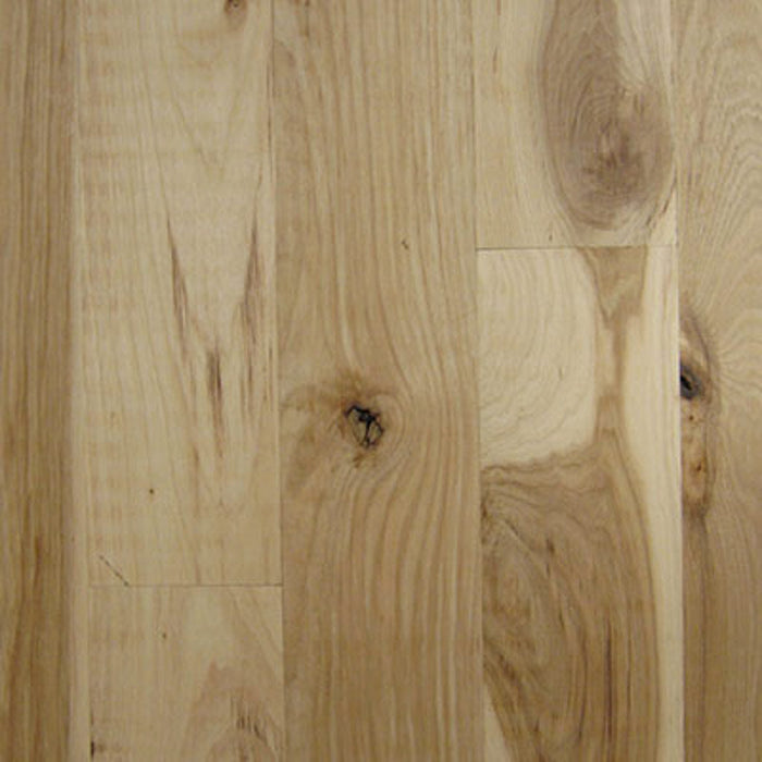Unfinished Hickory #3 - 2 1/4" Solid Hardwood Flooring
