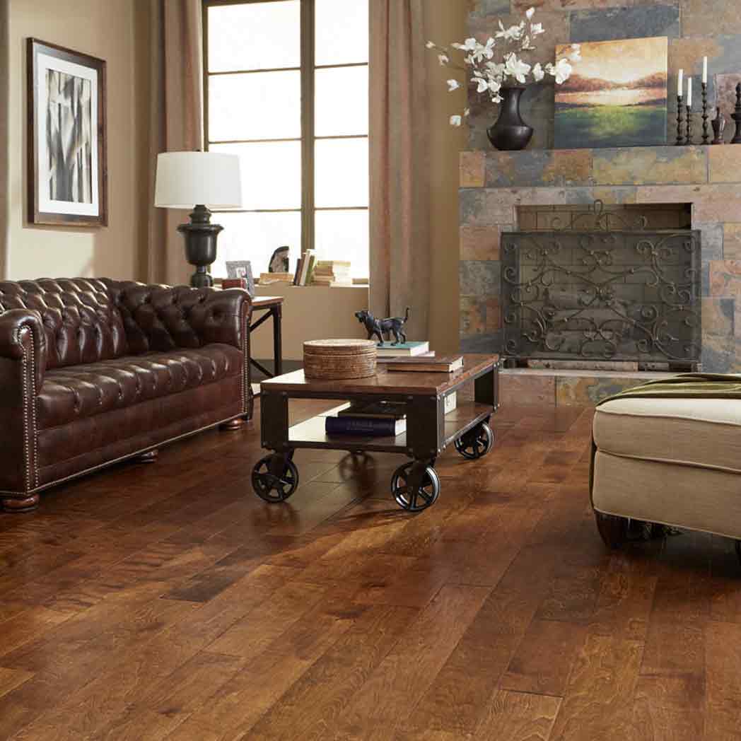 Impressions Flooring Engineered Hardwood Timarron Bronze IHC5BBRZHS38E2 room