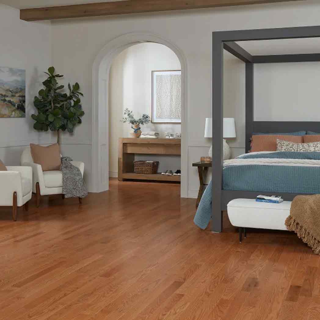 Impressions Flooring Solid Hardwood Abingdon Premium Golden IHC2GLDPA room