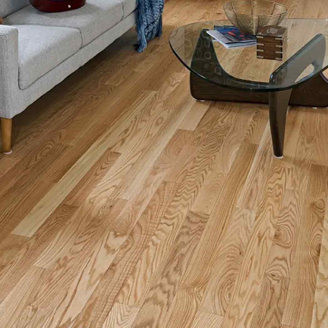 Impressions Flooring Solid Hardwood Abingdon Premium Red Oak Natural IHC2RONATPA room