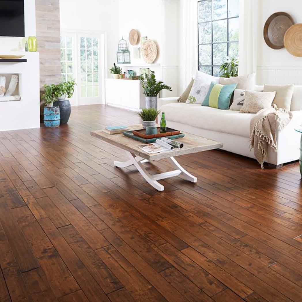 Impressions Flooring Solid Hardwood Serenity Spice IHC344SPCHS room