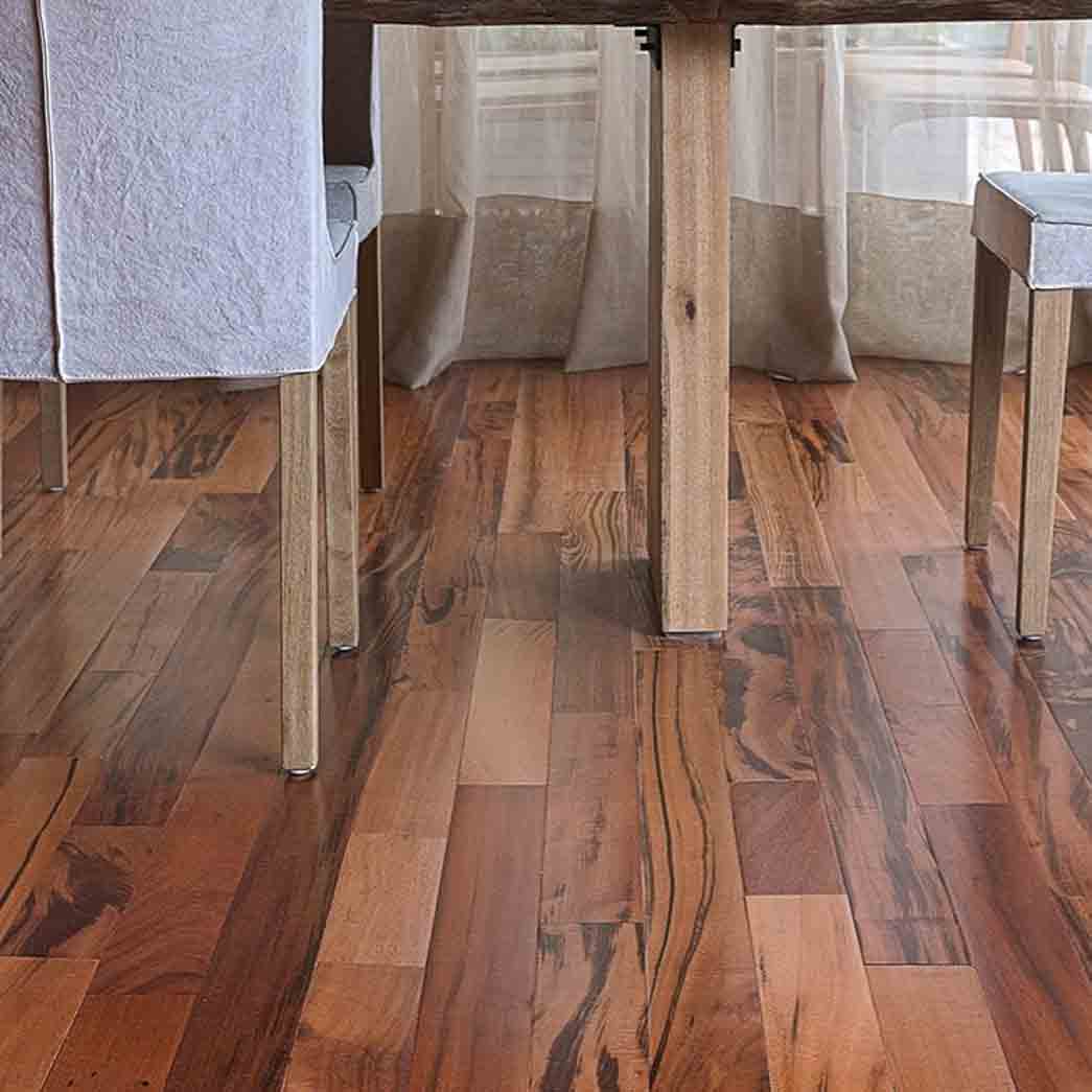 Indusparquet Solid Hardwood Solido Tigerwood 3" IDPTW3431000 room