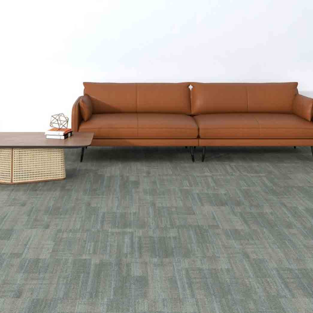 Kraus Carpet Tile Desert Tile 8002C Gobi room