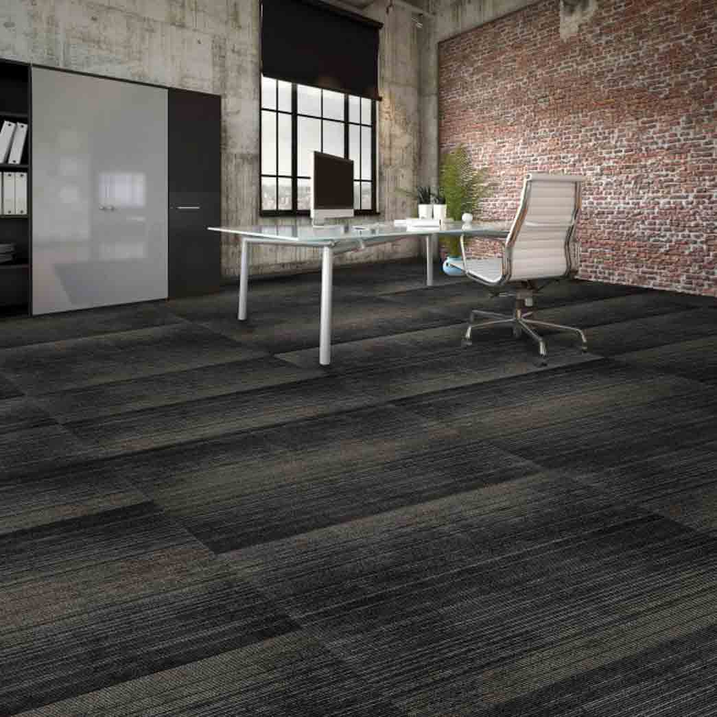 Kraus Carpet Tile Inspire Tile 7818C Basalt 03 room
