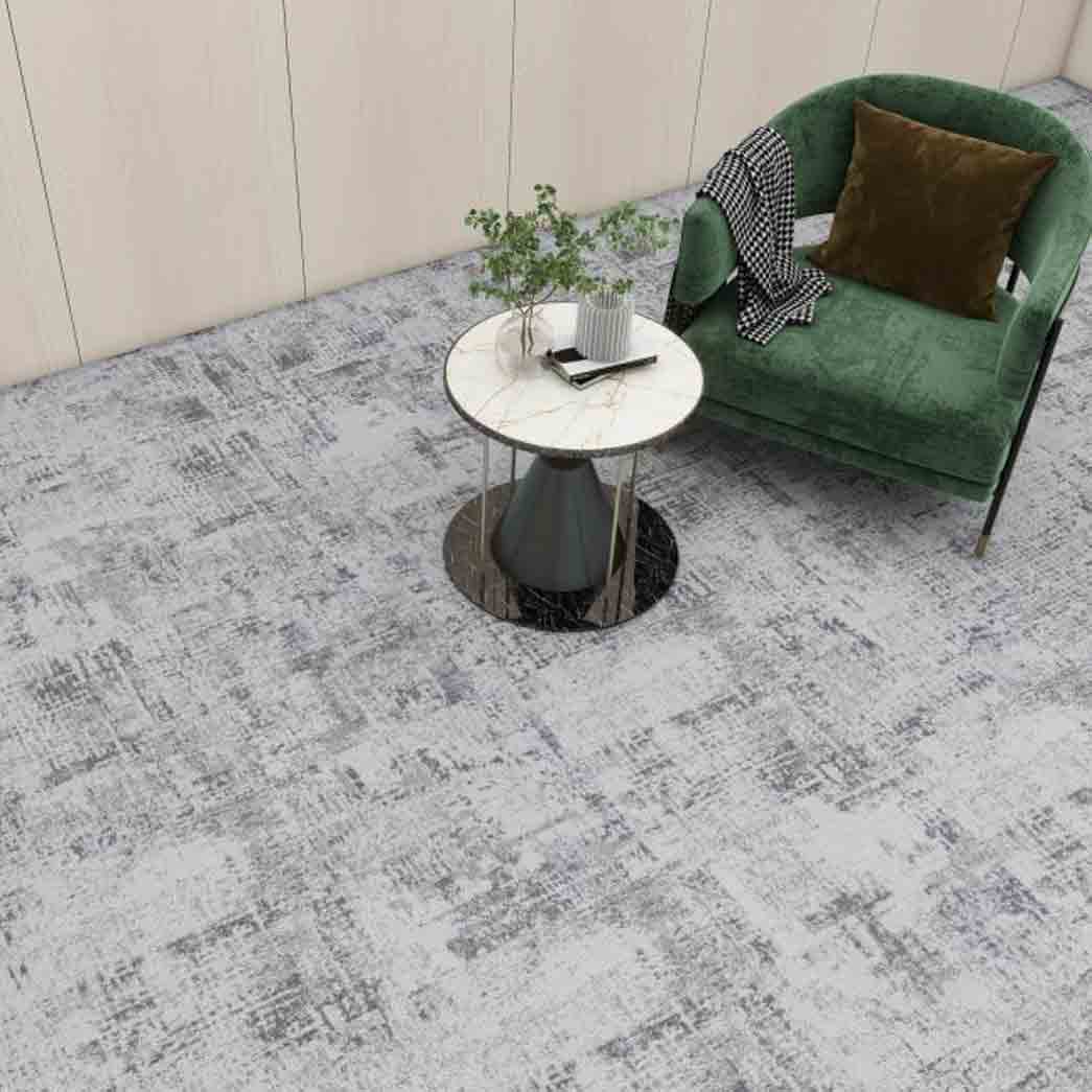 Kraus Carpet Tile Organic Tile 8004C Field Stone Tile room