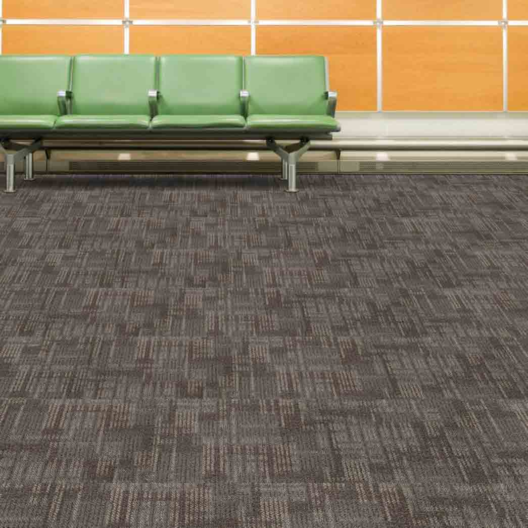 Kraus Carpet Tile Van Der Rohe Tile 7106C Rock Gray 04 room