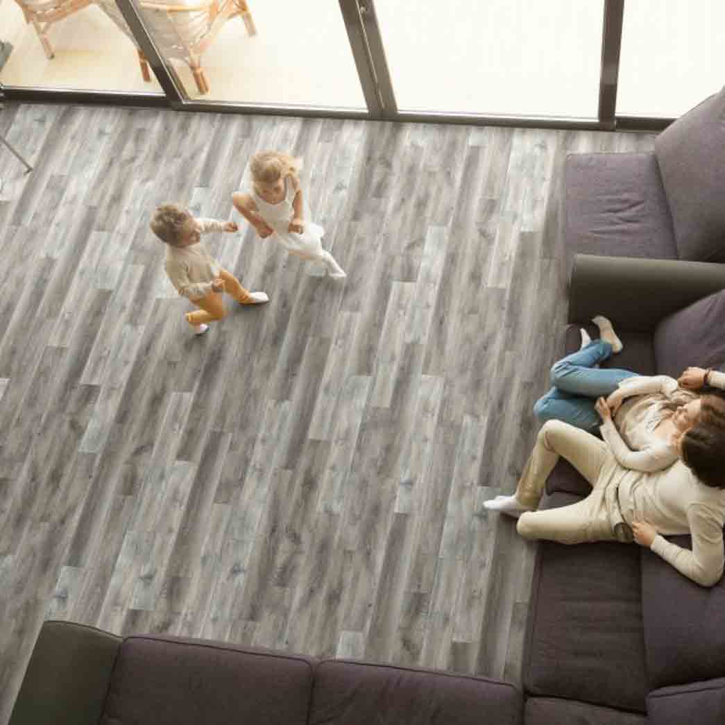 Kraus Luxury Vinyl Plank Keystone 91392 Cottonwood room