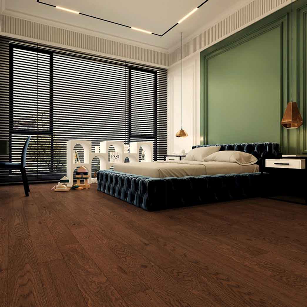 Landmark Interiors Engineered Hardwood Country Oaks Antique Copper V56-BFR room