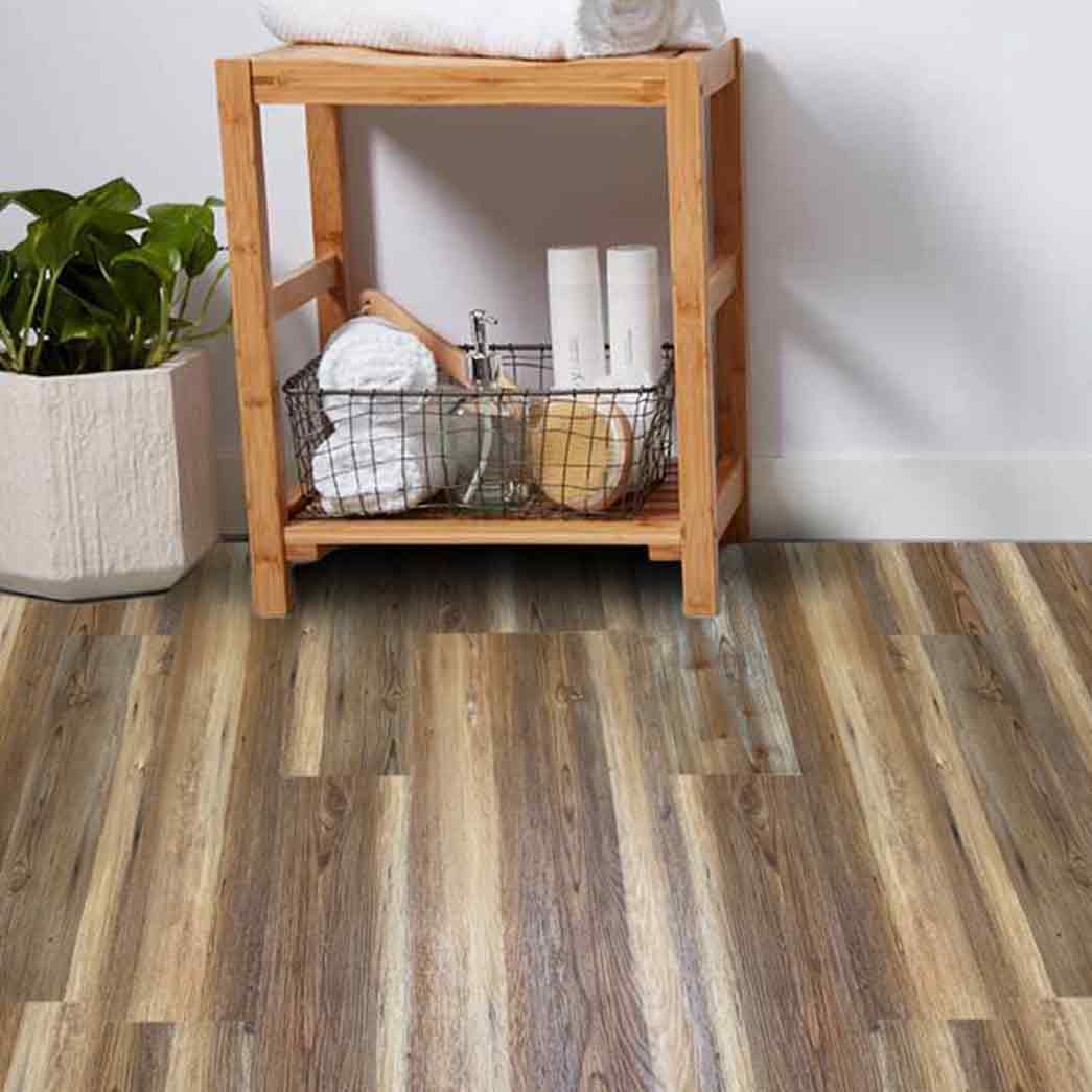 Landmark Interiors Luxury Vinyl Plank Hilltop Essential II Crab Island VL-779SRK room