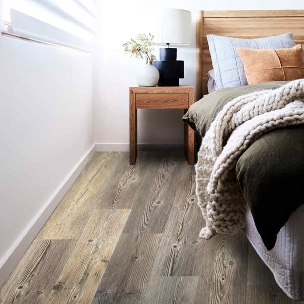 Landmark Interiors Luxury Vinyl Plank Hilltop Essential II Gulf Haven CFB-GP01 room