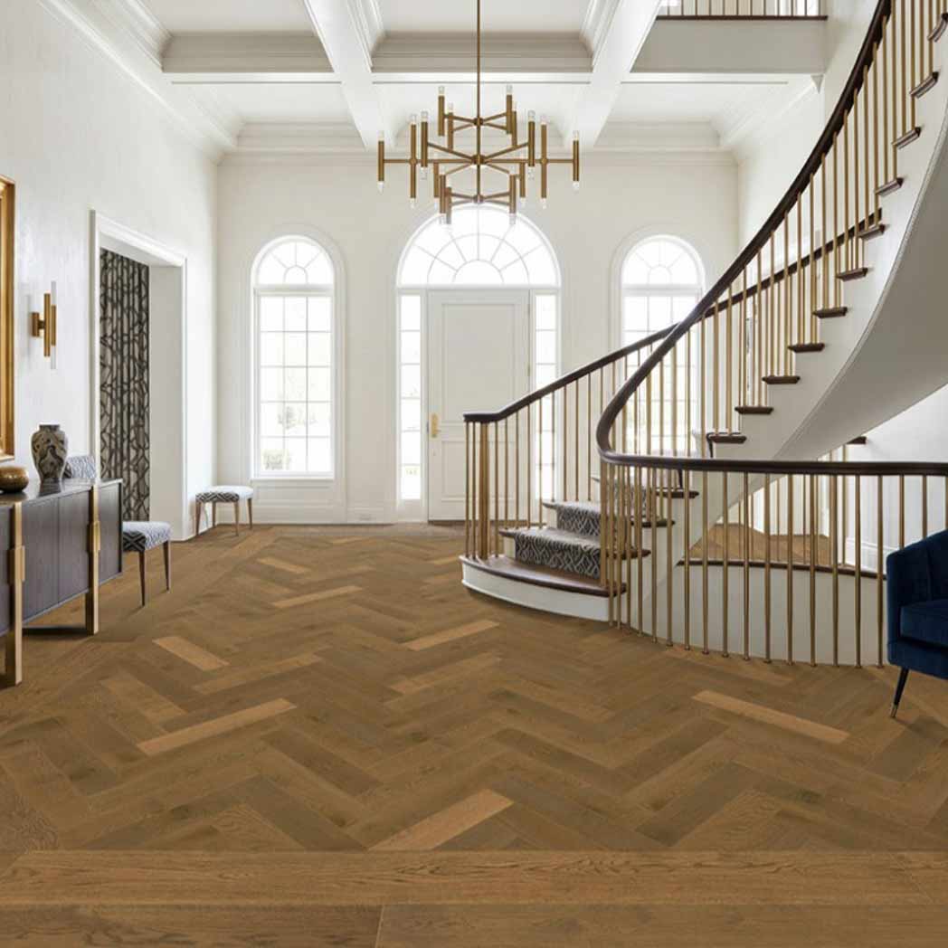 MSI Engineered Hardwood McCarran Herringbone Wayland VTWWAYLAND5X24 room