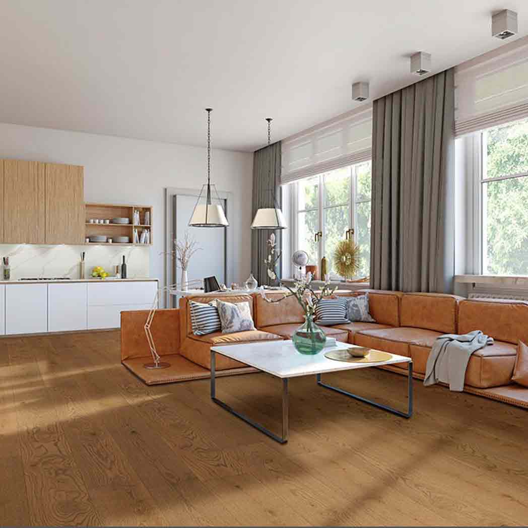 MSI Engineered Hardwood McCarran Scarborough Buff VTWSCABUF9X86 room