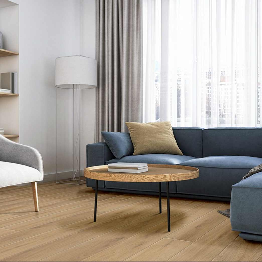 MSI Surfaces WPC Luxury Vinyl Plank Wayne Parc Elwood VTRELWOOD9X60 room