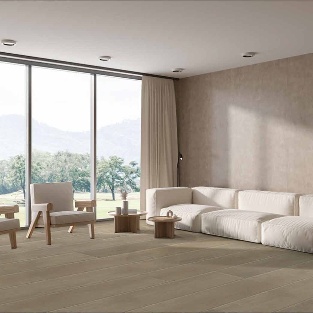 MSI Surfaces WPC Luxury Vinyl Plank Wayne Parc Reserve Waldron VTRWALDRO9X72 room