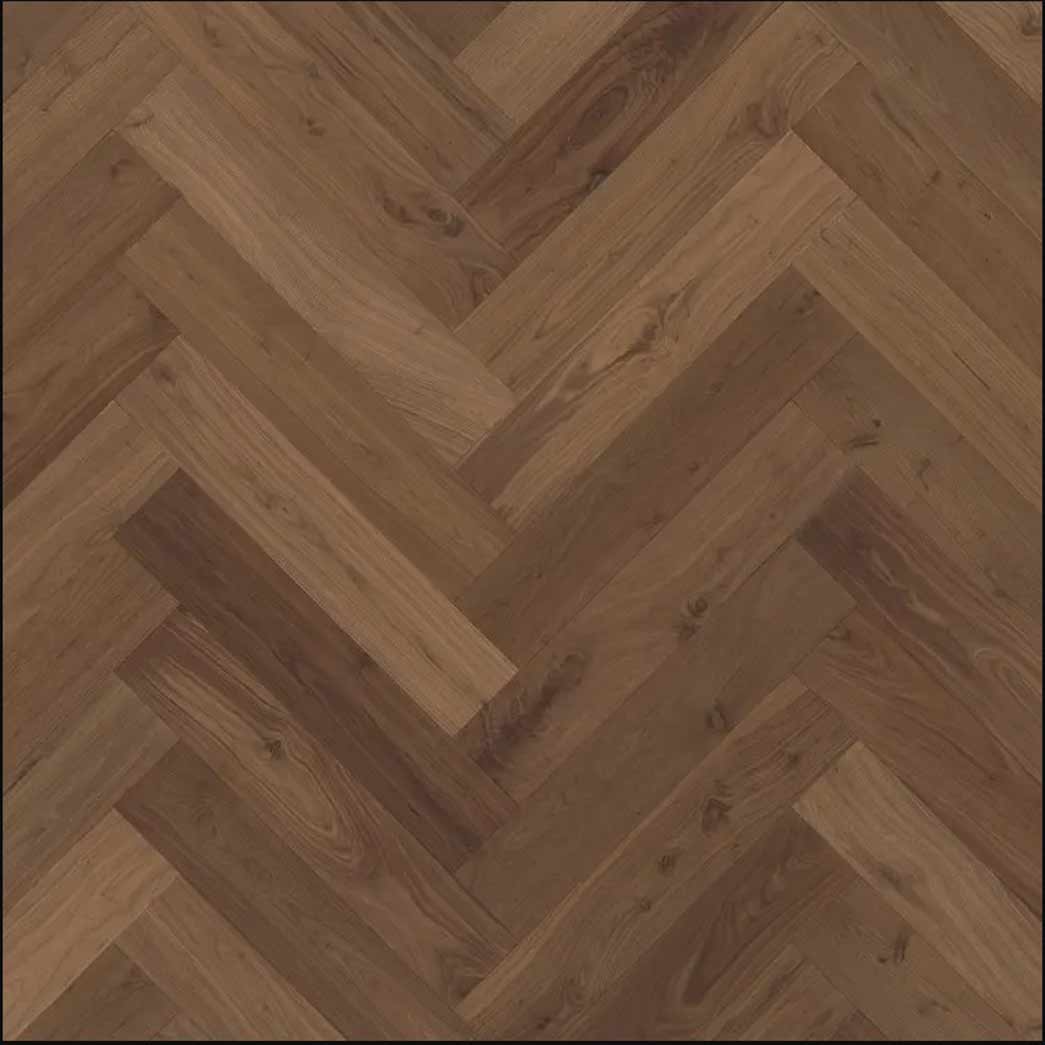 Mannington Engineered Hardwood Maison Collection Artisan Walnut Herringbone Natural MSAH07NAT1