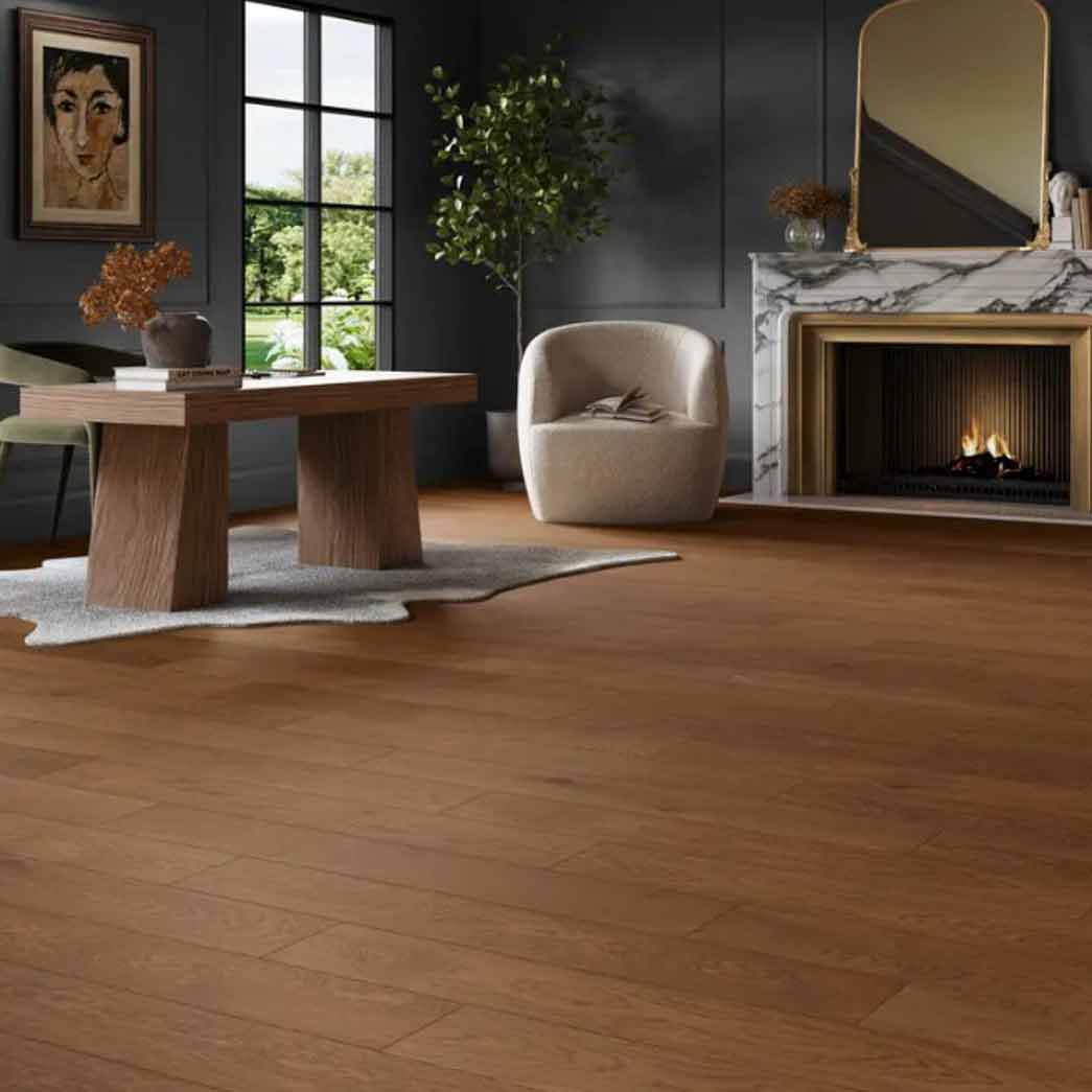 Mannington Engineered Hardwood Riverwalk Terra RVWK07TER1 room