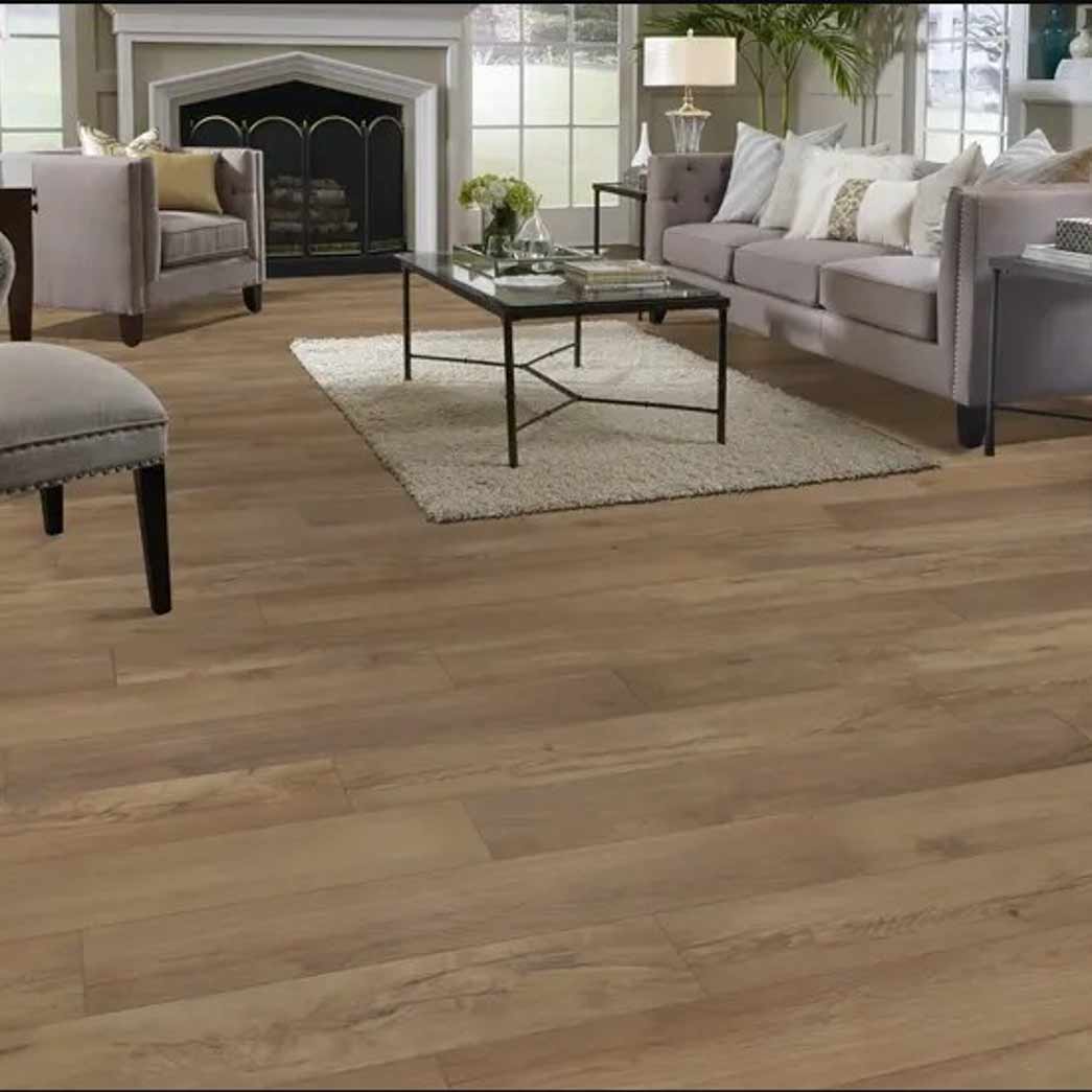 Manningtonm Laminate Restoration Wide Plank Collection Heirloom RST8V Cedar 28632 room