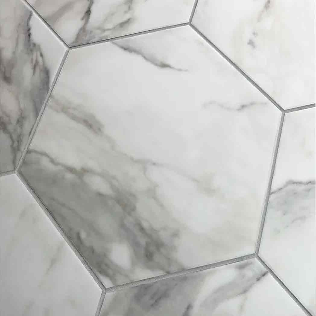 Mannington WPC LVP Adura Apex Artemis Hexagon Cloud Cover APS140