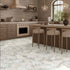 Mannington WPC LVP Adura Apex Artemis Hexagon Cloud Cover APS140 room