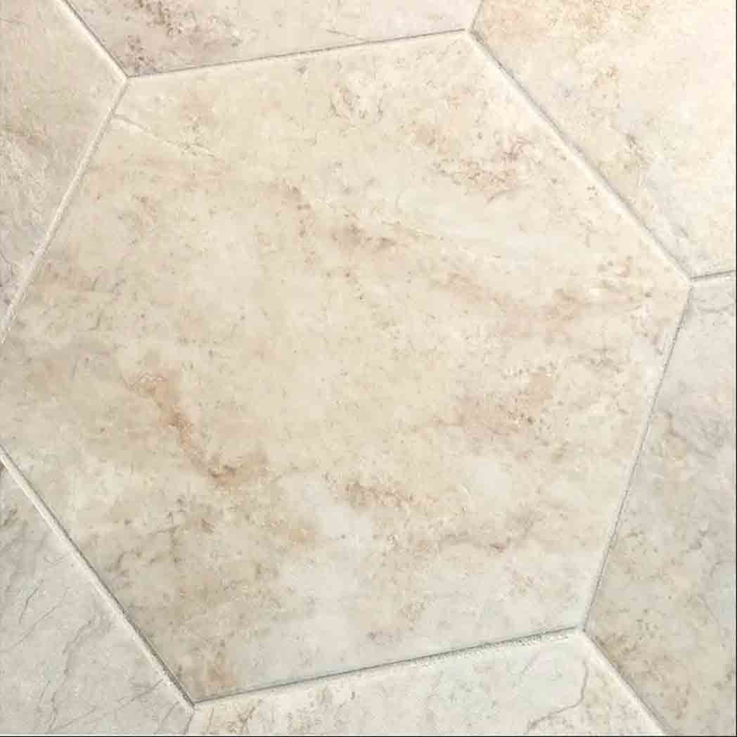 Mannington WPC LVP Adura Apex Luxxe Hexagon Pearl APS201