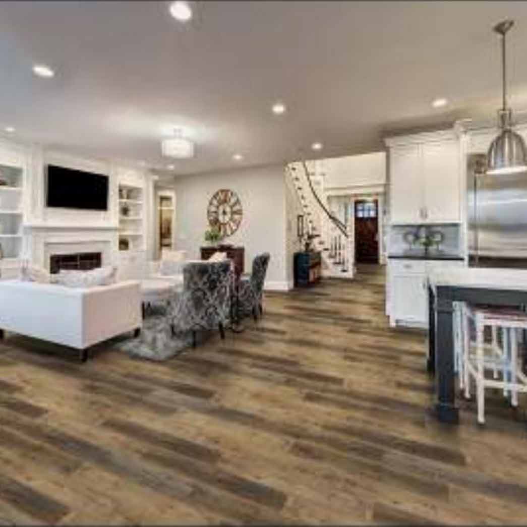 Marquis Luxury Vinyl Plank Gold Series 91143 King's Canyon 488 room