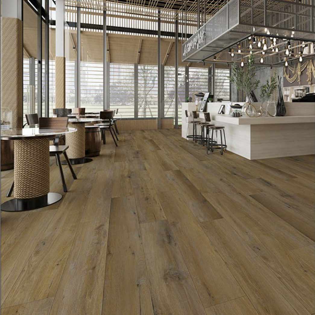 Marquis Luxury Vinyl Plank Platinum Plus 960K 91386 Fallow 599 room