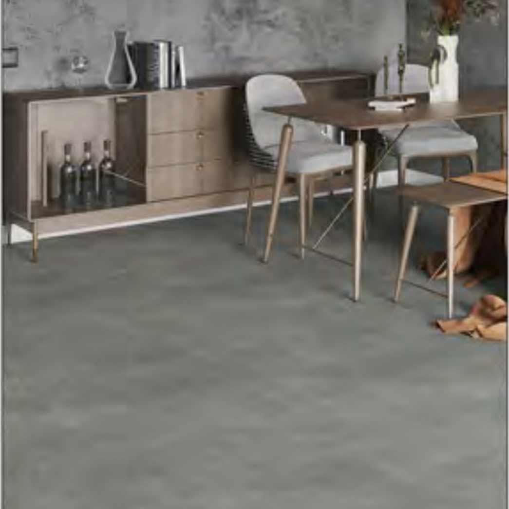Marquis Luxury Vinyl Tile Platinum Tile 91155 Aged Cement 591 room