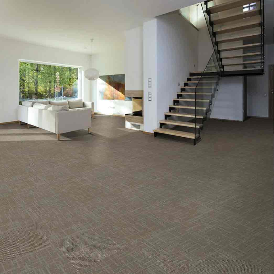 Matrexx Floors Carpet Tile Framework 879 Sand Dune NXF879011 room