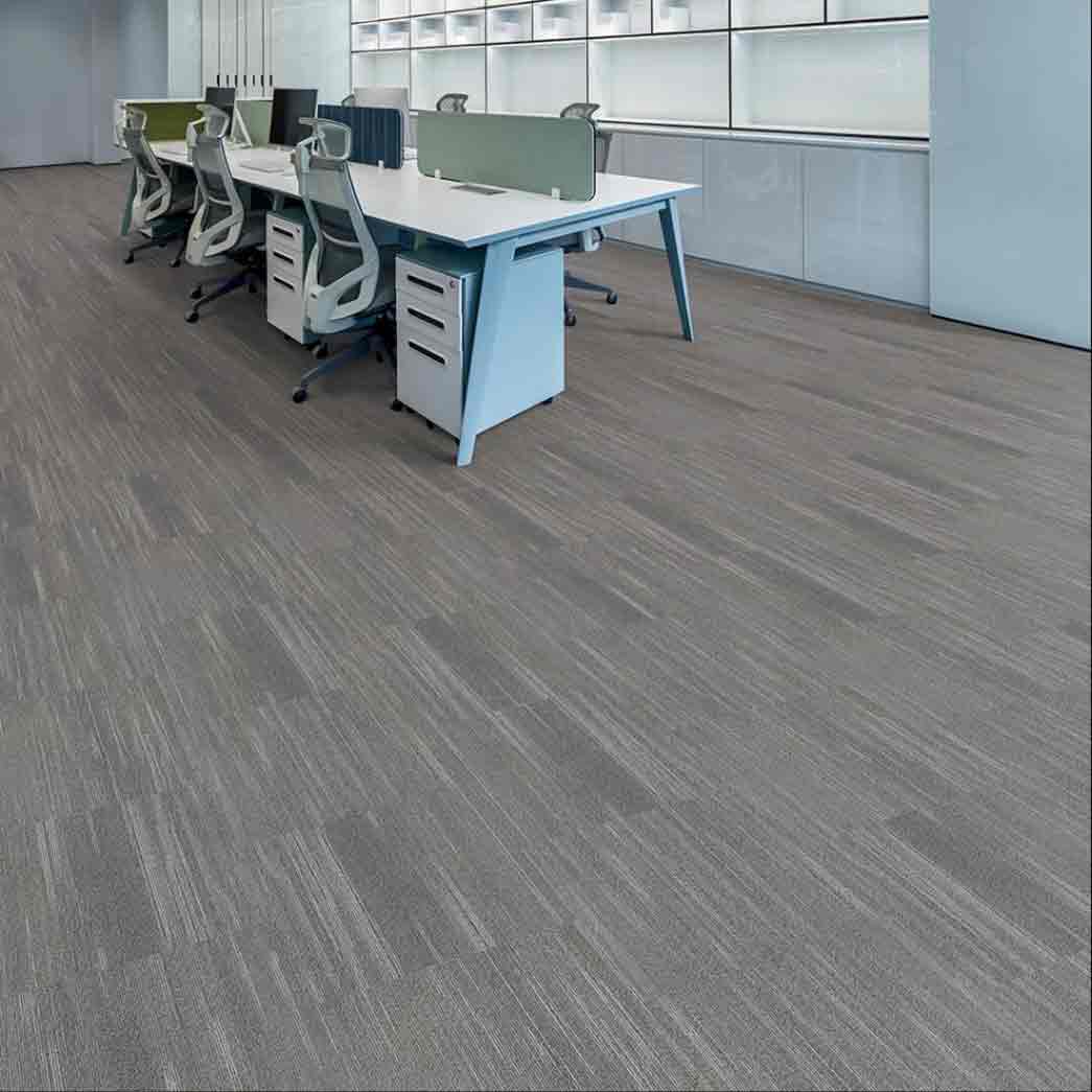 Matrexx Floors Carpet Tile Luminous 717 Chrome NXF717010 room