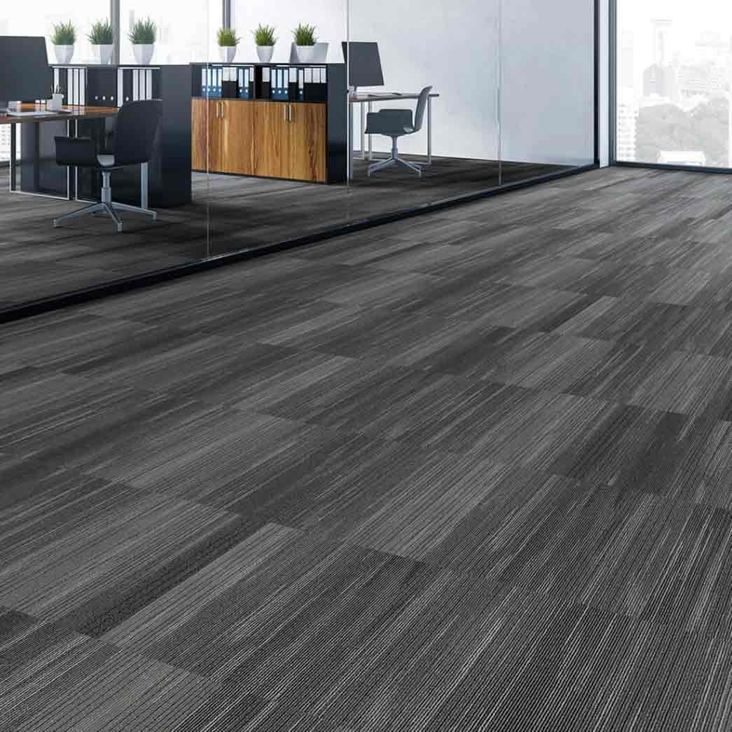 Matrexx Floors Carpet Tile Luminous 717 Ingot NXF717001 room