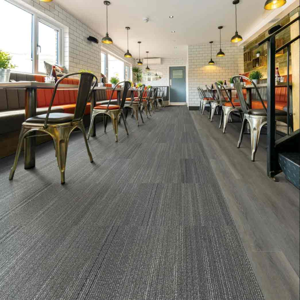 Matrexx Floors Carpet Tile Luminous 717 Thundercloud NXF717011 room