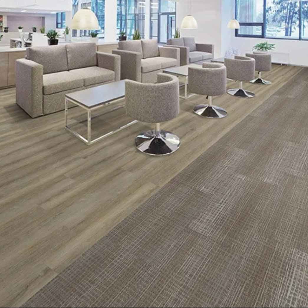 Matrexx Floors Carpet Tile Metaphor 887 Arrowhead NXF887002 room
