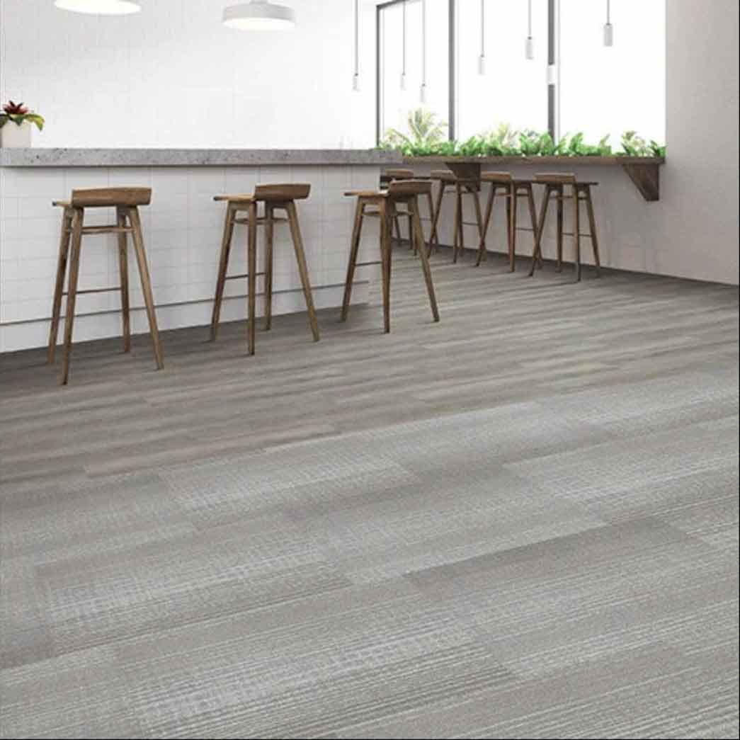 Matrexx Floors Carpet Tile Metaphor 887 Sterling NXF887001 room