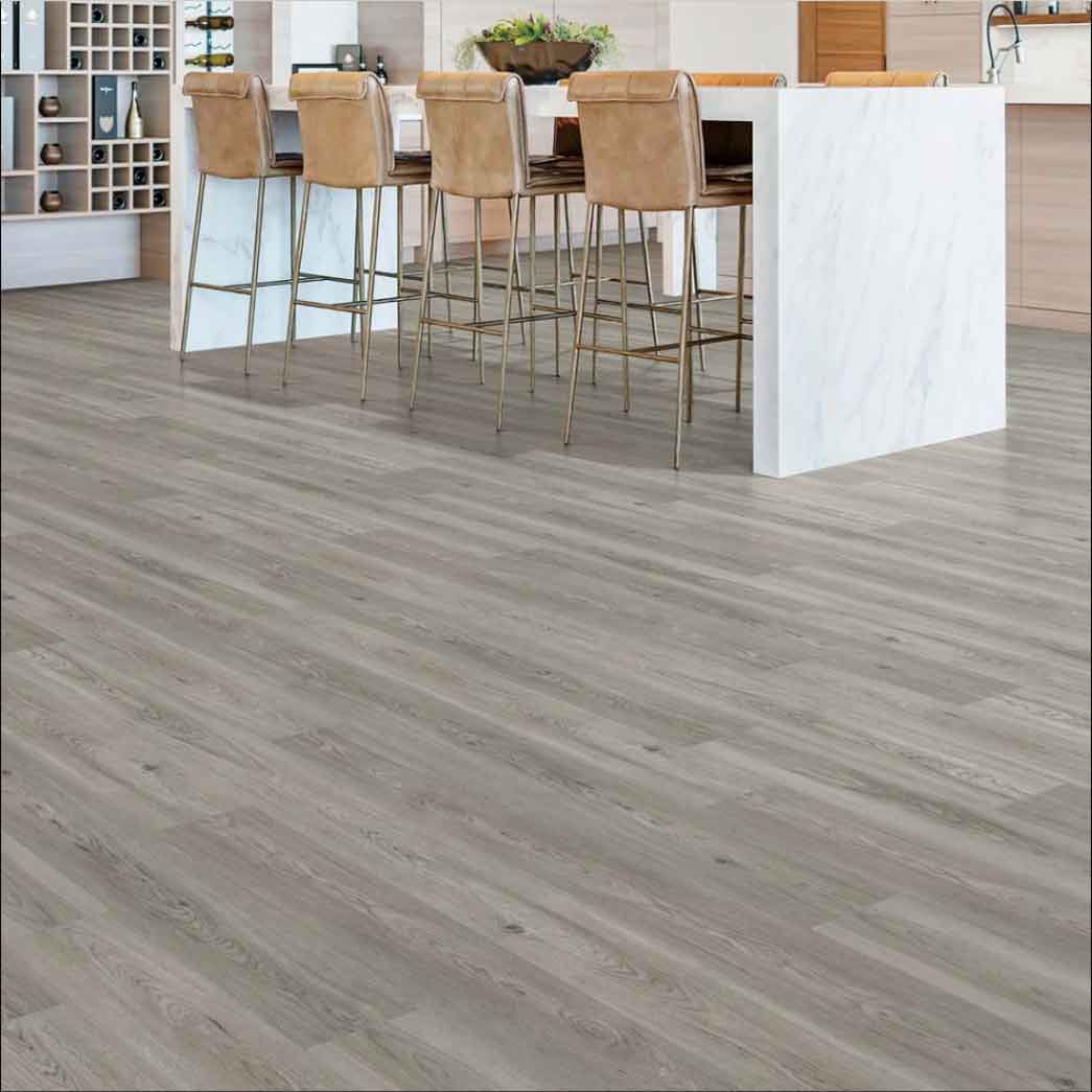Matrexx Floors Glue Down Luxury Vinyl Plank Elegance Plank Silver Oak NXF454561 room