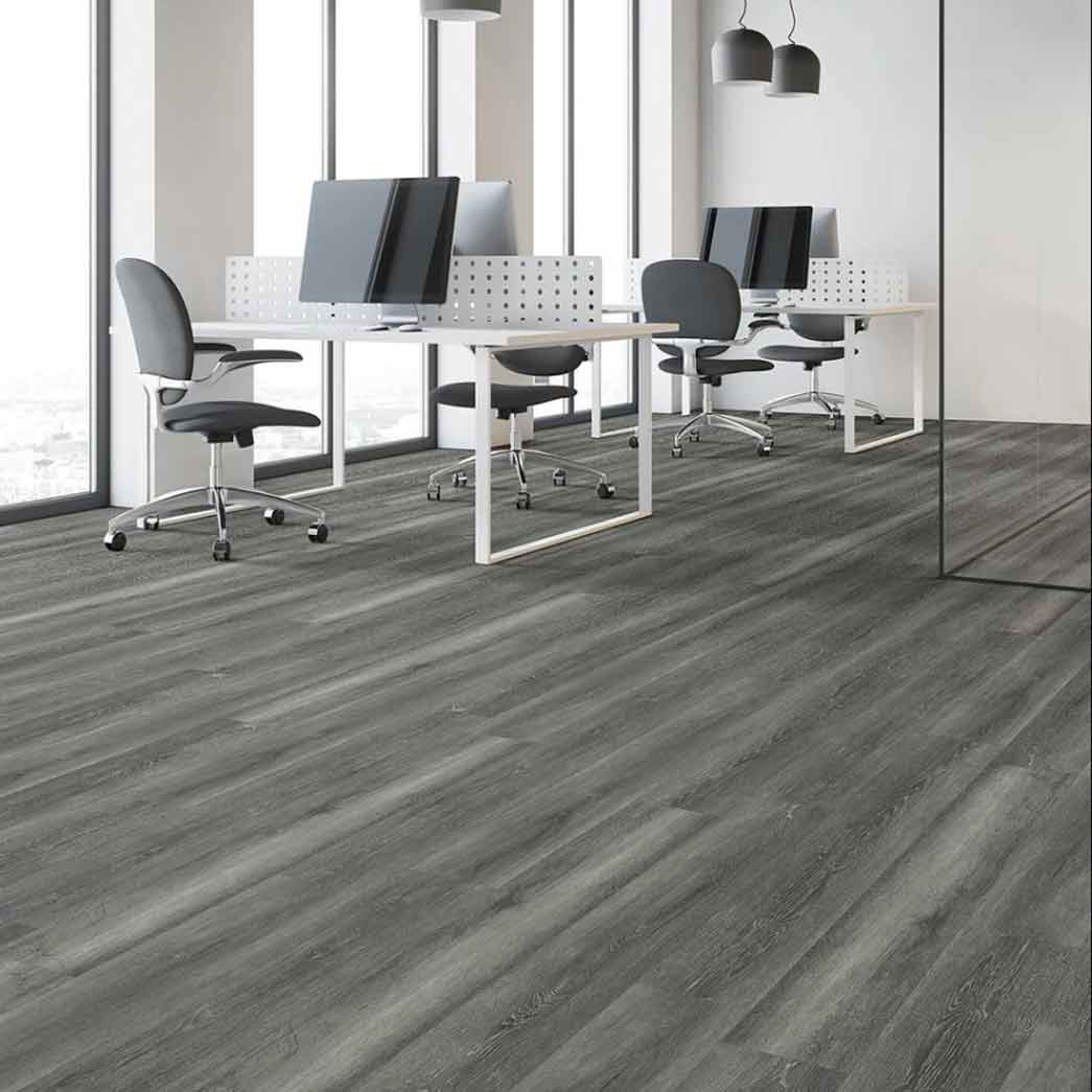 Matrexx Floors Glue Down Luxury Vinyl Plank Miracle Plus Onyx Oak NXF425139725 room