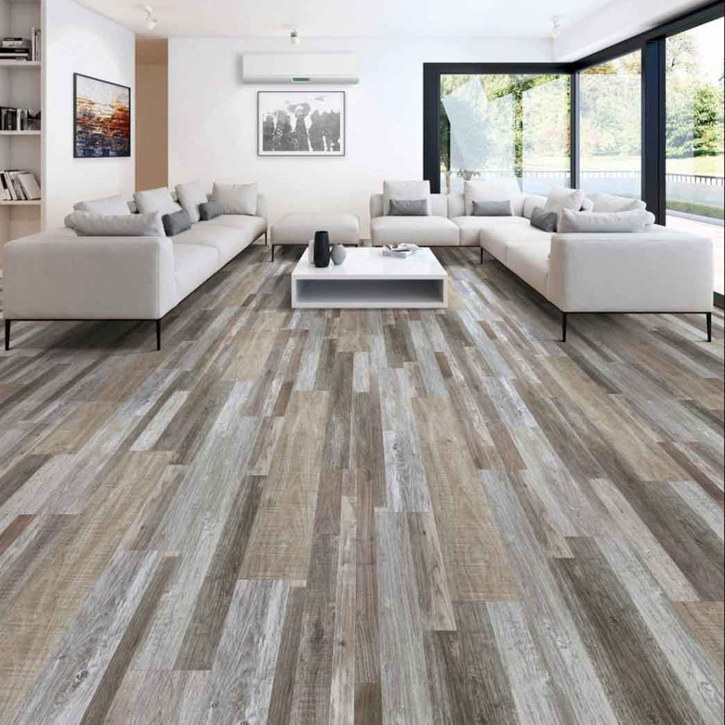 Matrexx Floors SPC Luxury Vinyl Plank Cornerstone Carbonado Plank Cabin Multi-Strip NXF530824X room