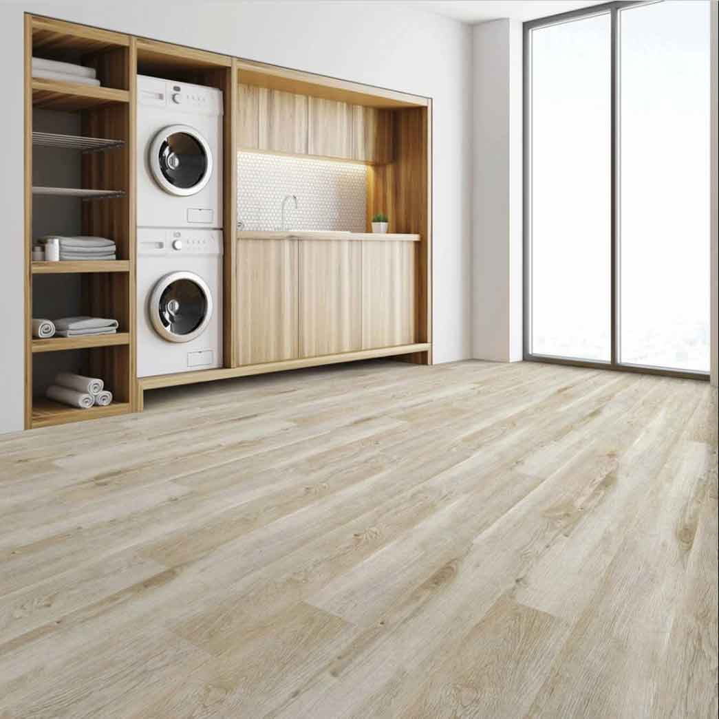 Matrexx Floors SPC Luxury Vinyl Plank Cornerstone Carbonado Plank Natural Oak NXF530801X room