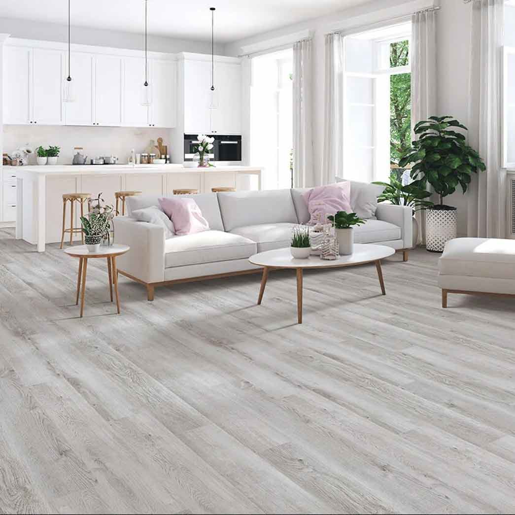 Matrexx Floors SPC Luxury Vinyl Plank Cornerstone Carbonado Plank Sandy Blonde Oak NXF530047X room