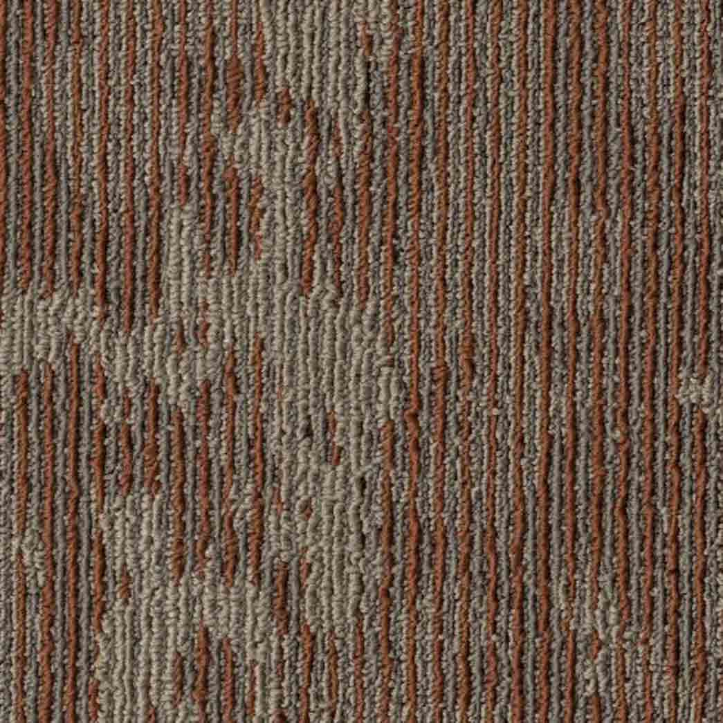 Mohawk Aladdin Carpet Tile Rhythmic Wave 2B221 Fried Brick 257