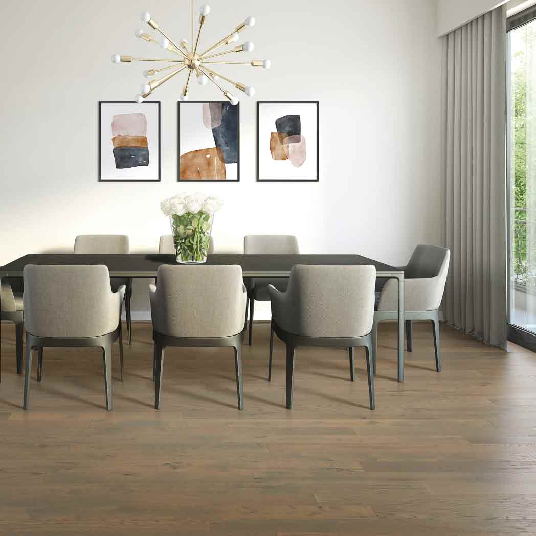 Mohawk Engineered Hardwood Camden Isle WEK52 Grey Cashmere 02 room