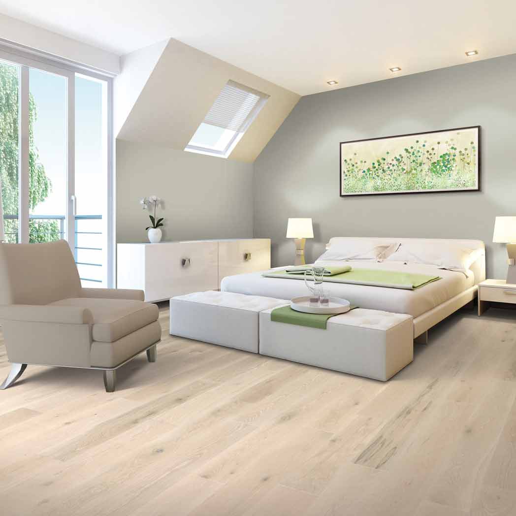 Mohawk Engineered Hardwood Coastal Couture Plus WEK08 White Cap Oak 30 room