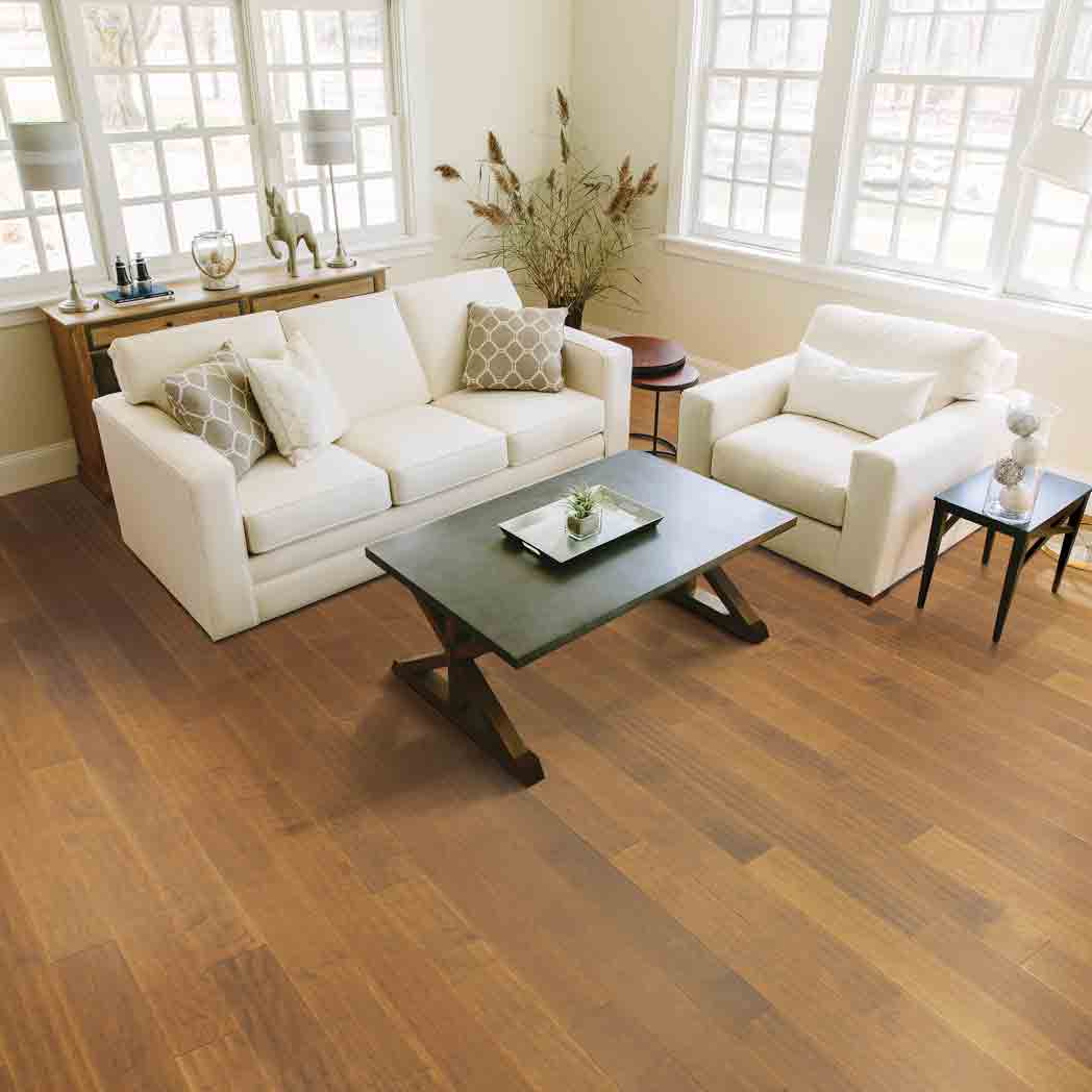 Mohawk Engineered Hardwood Urban Reserve WEK10 Light Amber Maple 01 room